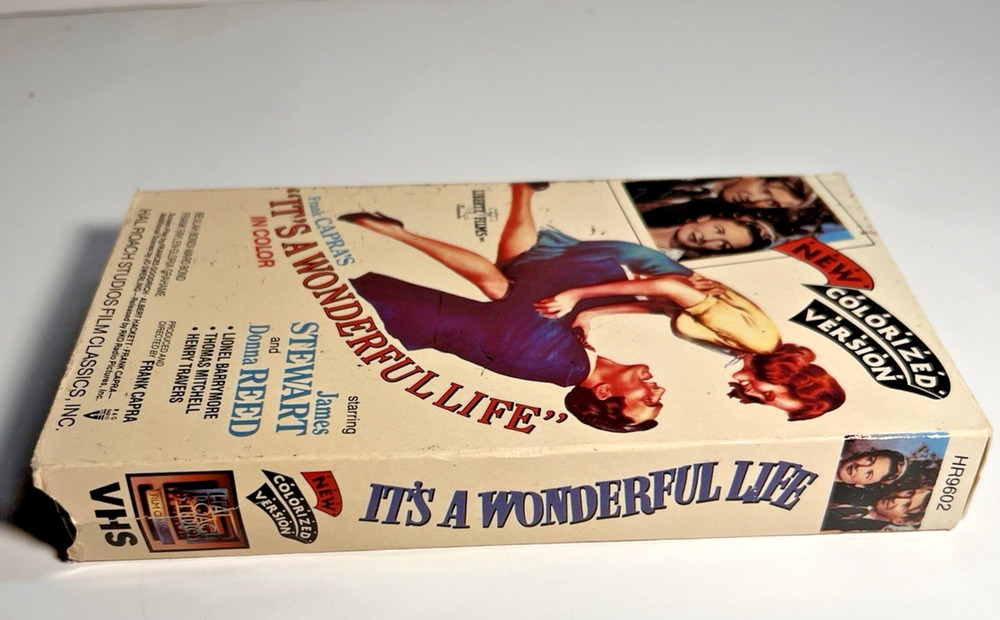 1986 Hal Roach Studios - It's a Wonderful Life - VHS Tape